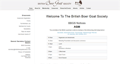 Desktop Screenshot of britishboergoatsociety.co.uk